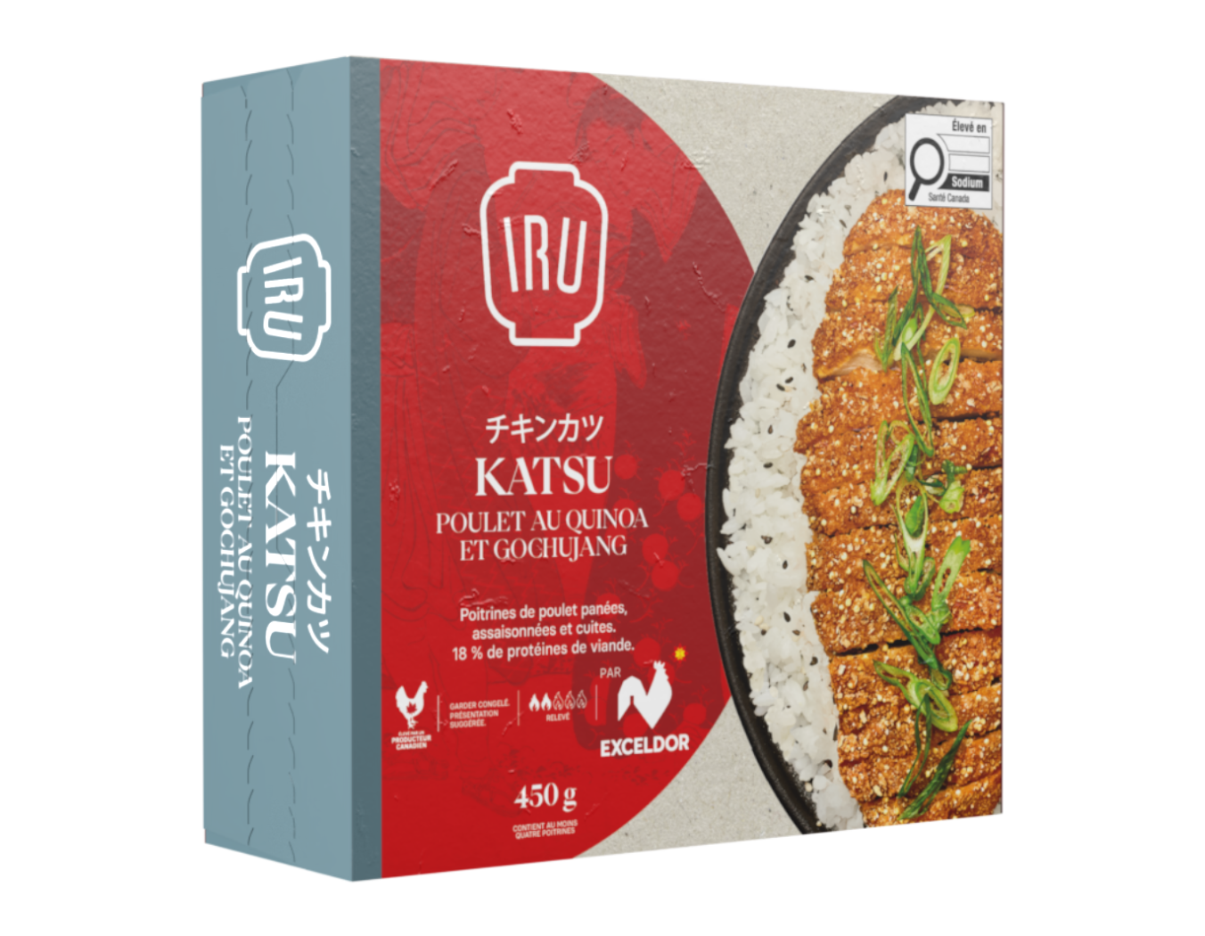 Poitrines poulet katsu - IRU (boites détail)