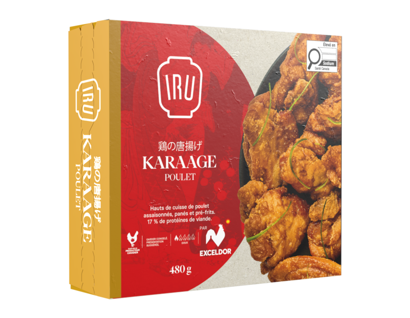 Hauts cuisse poulet karaage - IRU (boites détail)