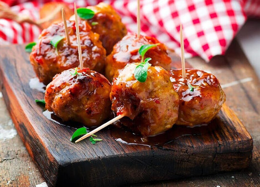Boulettes de dindon assaisonnées - congelées halal