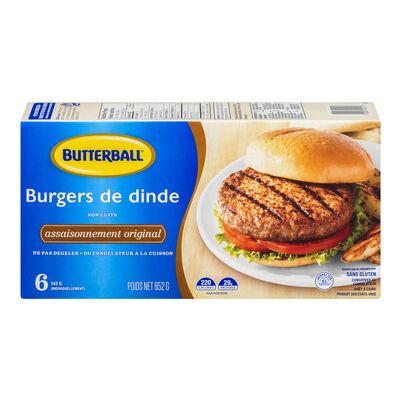 Burger de Dindon cuire - congelé