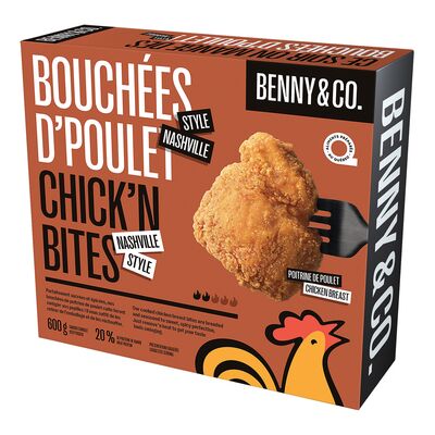 Bouchées Nashville panées cuites - Classe B