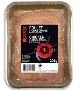 Chicken for chinese fondue